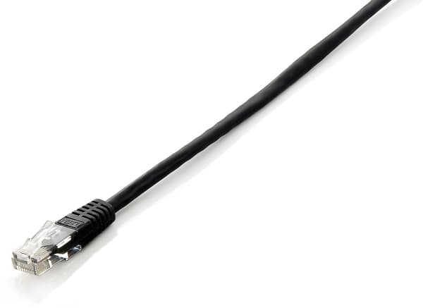 Equip 625454, 5 m, Cat6, U/UTP (UTP), RJ-45, RJ-45, Sort