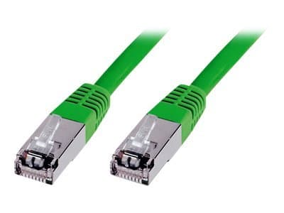 DIGITUS Ecoline - Liitäntäkaapeli - RJ-45 (uros) - RJ-45 (uros) - 1 m - SFTP - CAT 5e - vihreä