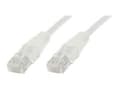 Miniatyrbild 1 av 5: MicroConnect - Nätverkskabel - RJ-45 (hane) till RJ-45 (hane) - 20 m - UTP - CAT 6 - formpressad - vit