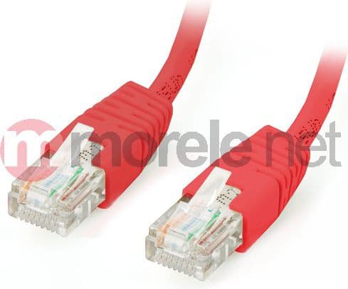 Equip 625424, 5 m, Cat6, U/UTP (UTP), RJ-45, RJ-45, Rød