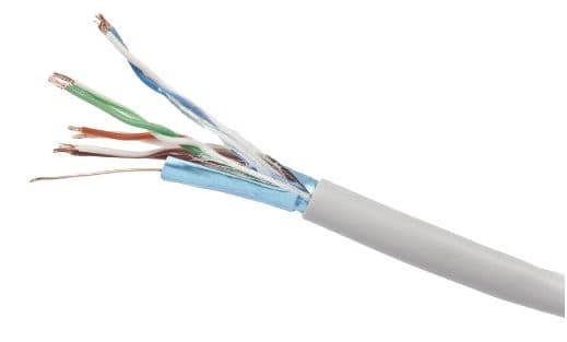 Gembird - Samlet kabel - 304.8 m - FTP - CAT 5e - flertrådet - grå