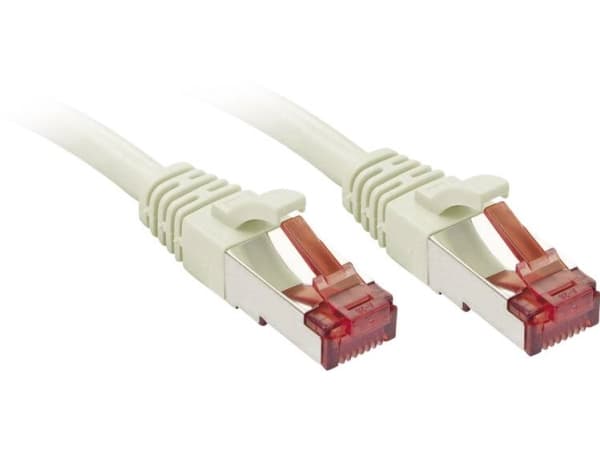 Lindy Cat.6 S/FTP 2 m nettverkskabel Grå Cat6 S/FTP (S-STP)