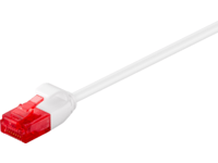 MicroConnect - Nettverkskabel - RJ-45 (hann) til RJ-45 (hann) - 10 m - UTP - CAT 6 - flertrådet - hvit