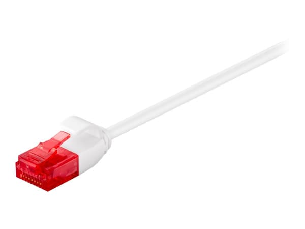 MicroConnect - Nettverkskabel - RJ-45 (hann) til RJ-45 (hann) - 10 m - UTP - CAT 6 - flertrådet - hvit