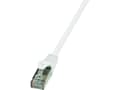 Miniatyrbilde 3 av 5: LogiLink 0.5m Cat.6 F/UTP, 0,5 m, Cat6, F/UTP (FTP), RJ-45, RJ-45, Hvit