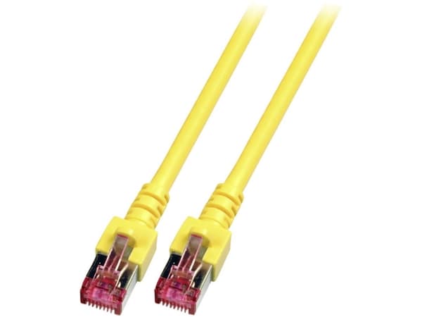 EFB Elektronik 1m Cat6 S/FTP, 1 m, Cat6, RJ-45, RJ-45, Gult