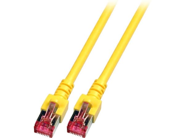 EFB Elektronik 1m Cat6 S/FTP, 1 m, Cat6, RJ-45, RJ-45, Gult
