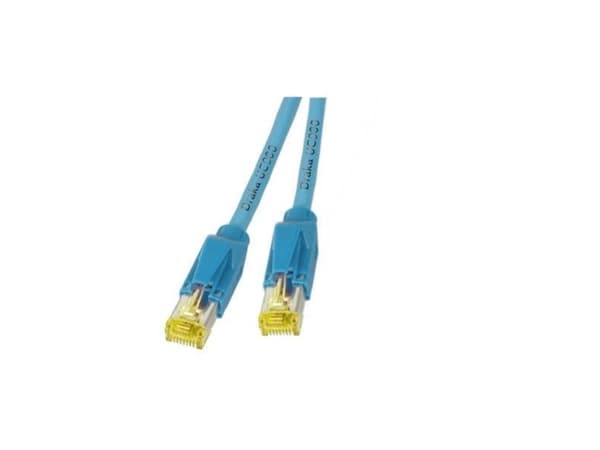 EFB Elektronik K8560BL.0,50, 0,5 m, Cat6a, S/FTP (S-STP), RJ-45, RJ-45, Blå