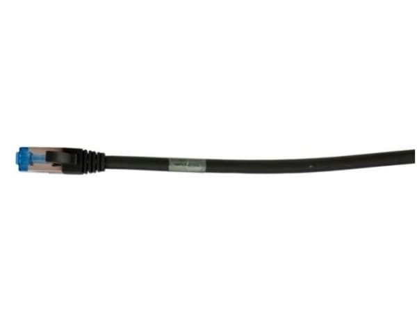 Patchkabel RJ45 CAT6A 500Mhz 5m schwarz SSTPSFTP TPESuperflex AWG26 Synergy 21