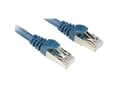 Miniatyrbilde 3 av 4: Sharkoon - Koblingskabel - RJ-45 (hann) til RJ-45 (hann) - 1.5 m - SFTP - CAT 6 - blå