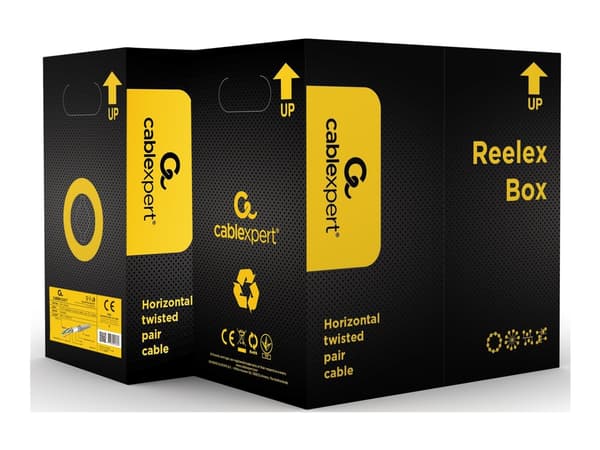 Cablexpert - Bulkkabel - 305 m - SFTP - CAT 5e - vahvuus - vihreä