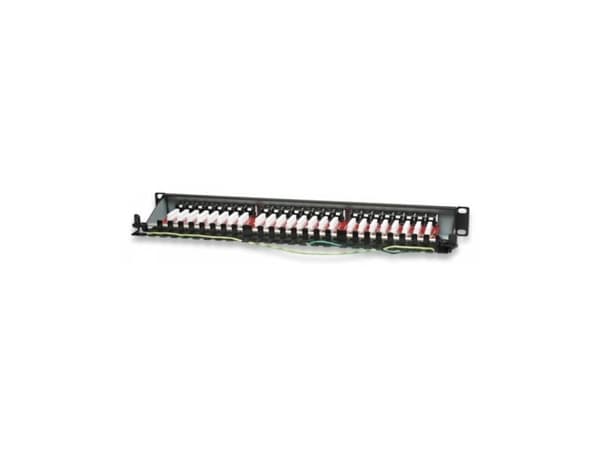 Techly Patch panel 19" 1U 24x RJ-45 Cat.6A STP (022908)