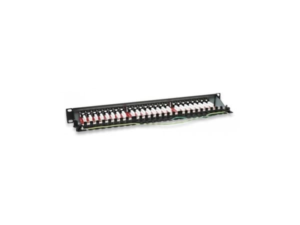 Techly Patch panel 19" 1U 24x RJ-45 Cat.6A STP (022908)