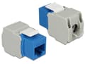 Miniatyrbilde 3 av 5: Delock Keystone module - Modulinnlegg - CAT 6 - UTP - RJ-45 - blå