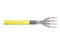 Miniatyrbilde 1 av 5: DIGITUS Professional - Bulkkabel - 500 m - SFTP, PiMF - CAT 7a - IEEE 802.5 / IEEE 802.3 - halogenfri, stigtap, solid - gul