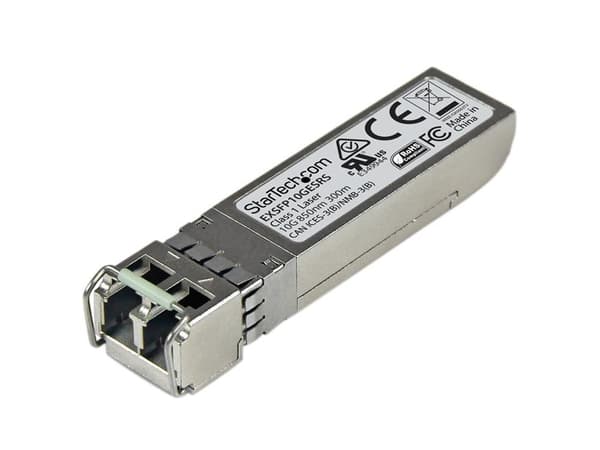 StarTech.com Juniper EX-SFP-10GE-SR Compatible SFP+ Module, 10GBASE-SR, 10GbE Multimode Fiber MMF Optic Transceiver, 10GE Gigabit Ethernet SFP+, LC C
