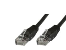 MicroConnect - Nettverkskabel - RJ-45 (hann) til RJ-45 (hann) - 30 cm - UTP - CAT 5e - svart