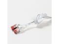 Miniatyrbilde 4 av 5: LogiLink SlimLine - Koblingskabel - RJ-45 (hann) til RJ-45 (hann) - 5 m - U/FTP, PiMF - CAT 6 - formstøpt, uten hindringer, flat - hvit