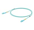 Miniatyrbilde 3 av 5: Ubiquiti UniFi - Patchkabel - LC multimodus (hann) til LC multimodus (hann) - 2 m. - fiberoptikk - dupleks - 50 / 125 my - OM3 - turkis
