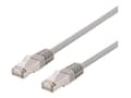 Miniatyrbilde 2 av 5: DELTACO - Koblingskabel - RJ-45 (hann) til RJ-45 (hann) - 30 cm - U/FTP - CAT 6a - halogenfri, formstøpt - grå