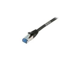 Patchkabel RJ45 CAT6A 500Mhz 5m schwarz SSTPSFTP AWG27 LSZH Synergy 21