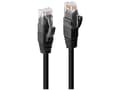 Miniatyrbilde 2 av 3: Lindy Cat.6 UTP 0.3m nettverkskabel Sort 0,3 m Cat6 U/UTP (UTP)
