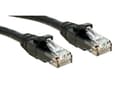 Miniatyrbilde 1 av 3: Lindy Cat.6 UTP 0.3m nettverkskabel Sort 0,3 m Cat6 U/UTP (UTP)