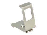 Delock - Modulinnleggs DIN-skinne monteringsbøyle - 1 port