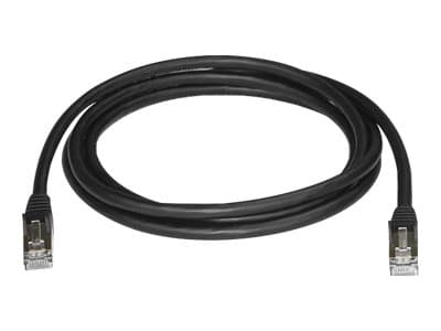 StarTech.com Cat6a Ethernet-kabel - skärmad (STP) - 2 m, svart