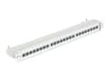 Miniatyrbilde 1 av 4: Delock - Koblingspanel - CAT 6a - RJ-45 X 24 - lysegrå, RAL 7035 - 1U - 19"