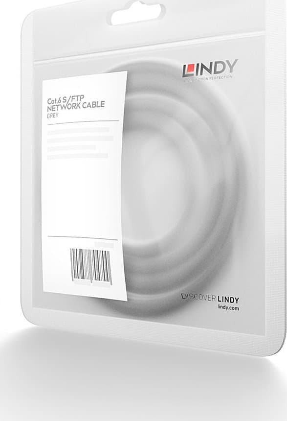 Lindy 47216, 7,5 m, Cat6, S/FTP (S-STP), RJ-45, RJ-45, Antrasitt