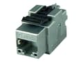 Pikkukuva 1 / 5: Telegärtner AMJ Module K Cat.6a - Modulaarinen liitäntä (kytkentä) - 1 portti