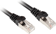 Sharkoon - Koblingskabel - RJ-45 (hann) til RJ-45 (hann) - 5 m - SFTP - CAT 6 - grå