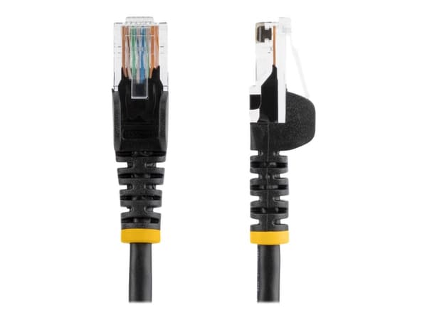 StarTech.com 45PAT5MBK nettverkskabel Sort 5 m Cat5e U/UTP (UTP)