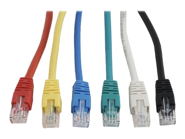 Gembird PP6U-0.5M, 0,5 m, Cat6, U/UTP (UTP), RJ-45, RJ-45