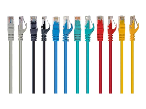 Gembird PP6U-0.5M, 0,5 m, Cat6, U/UTP (UTP), RJ-45, RJ-45