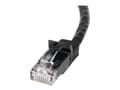 Miniatyrbild 5 av 5: StarTech.com N6PATC2MBK nätverkskablar Svart 2 m Cat6 U/UTP (UTP)