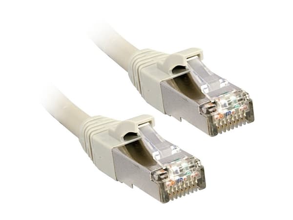 Lindy 47240, 0,3 m, Cat6, U/FTP (STP), RJ-45, RJ-45, Grå