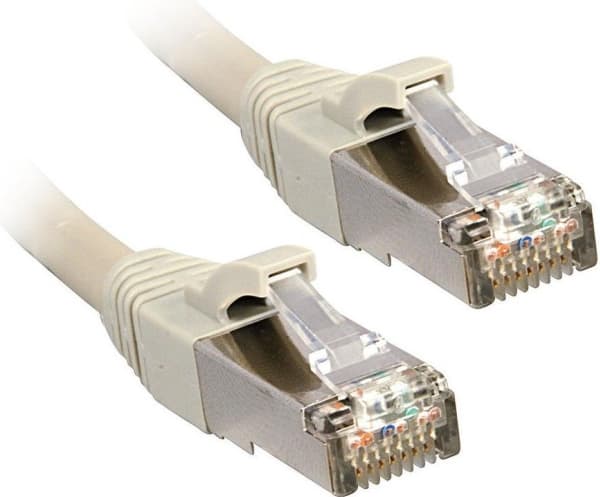 Lindy 47240, 0,3 m, Cat6, U/FTP (STP), RJ-45, RJ-45, Grå