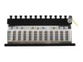 Pikkukuva 4 / 5: Deltaco PAN-213, RJ-45, Cat6a, 22/26, Musta, Metalli, Telinekiinnitys