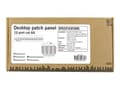 Pikkukuva 5 / 5: Deltaco PAN-213, RJ-45, Cat6a, 22/26, Musta, Metalli, Telinekiinnitys