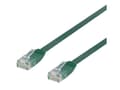Miniatyrbilde 3 av 4: DELTACO - Koblingskabel - RJ-45 (hann) til RJ-45 (hann) - 3 m - UTP - CAT 6 - flat - grønn
