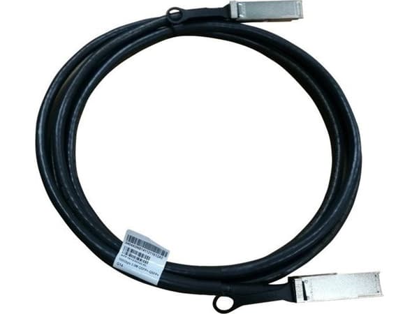 HPE X240 Direct Attach Copper Cable - 100GBase direct attach -kaapeli - QSFP28 (uros) - QSFP28 (uros) - 1 m - Apollo 4200, 4200 Gen10; FlexFabric 129