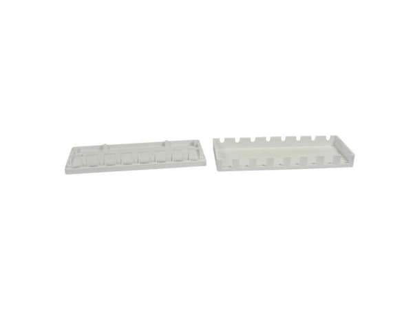 Keystone modulbærer patchpanel for 8x overflatemontert TP-modul hvit ABS Synergy 21