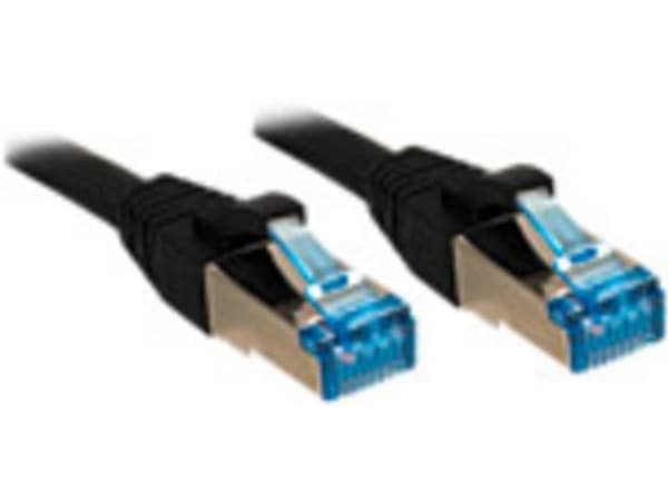 Lindy 47175, 0,3 m, Cat6, S/FTP (S-STP), RJ-45, RJ-45, Sort