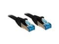 Miniatyrbilde 4 av 5: Lindy 47175, 0,3 m, Cat6, S/FTP (S-STP), RJ-45, RJ-45, Sort