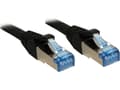 Miniatyrbilde 2 av 5: Lindy 47175, 0,3 m, Cat6, S/FTP (S-STP), RJ-45, RJ-45, Sort