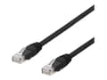 Miniatyrbild 2 av 5: DELTACO TP-615SAU - Patchkabel - RJ-45 (han) til RJ-45 (han) - 15 m - UTP - CAT 6a - sort