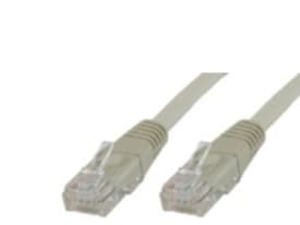 MicroConnect - Nettverkskabel - RJ-45 (hann) til RJ-45 (hann) - 30 cm - UTP - CAT 5e - grå