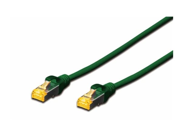 MicroConnect - Verkkokaapeli - RJ-45 (uros) RJ-45 (uros) - 50 cm - 6 mm - S/FTP - CAT 6a - halogeeniton, pyöreä, solmuvapaa, säikeistetty - vihreä